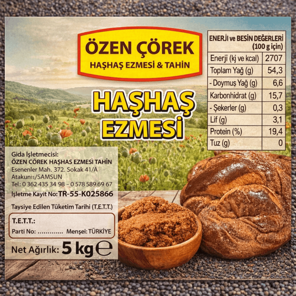 Haşhaş Ezmesi